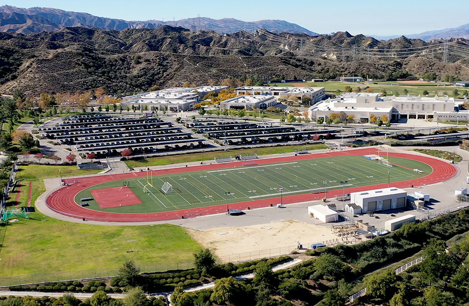 Aerial Shot of West Ranch High