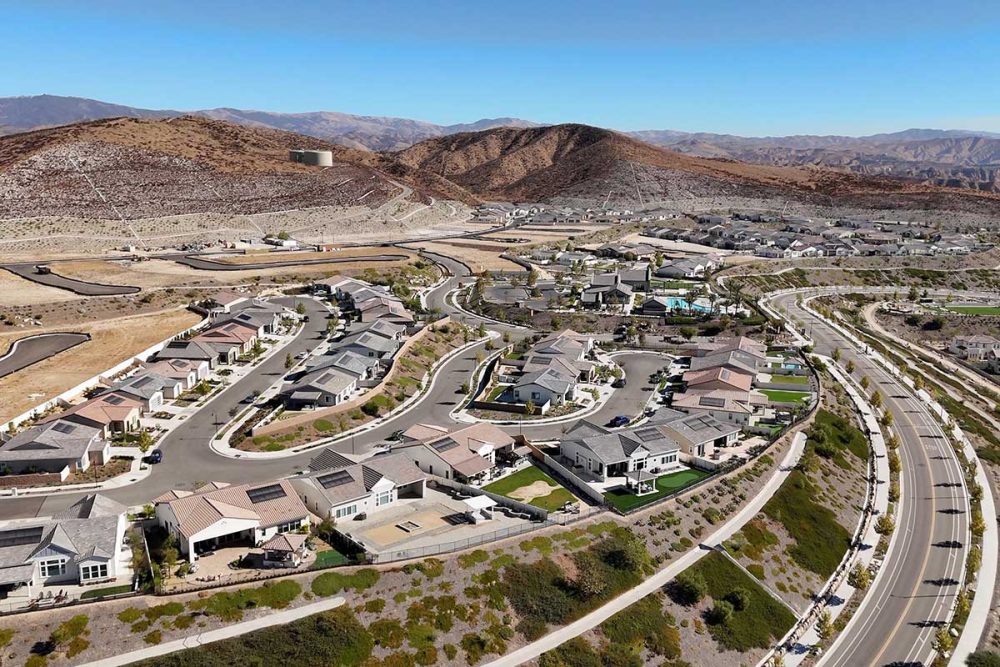 Aerial View of Altis Community in Skyline Ranch