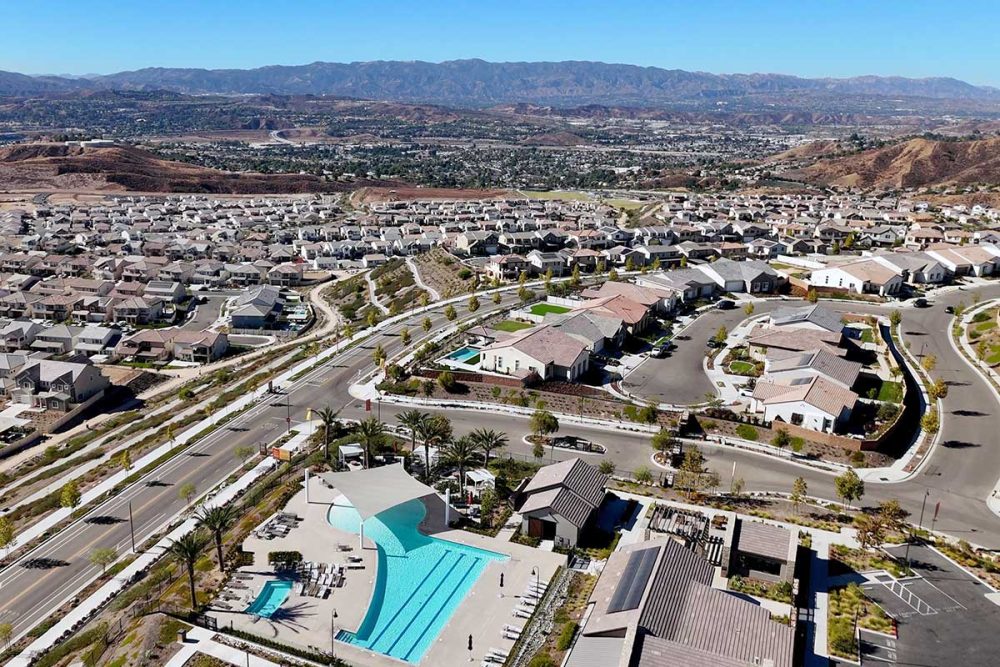 Aerial View to West from Skyline Ranch