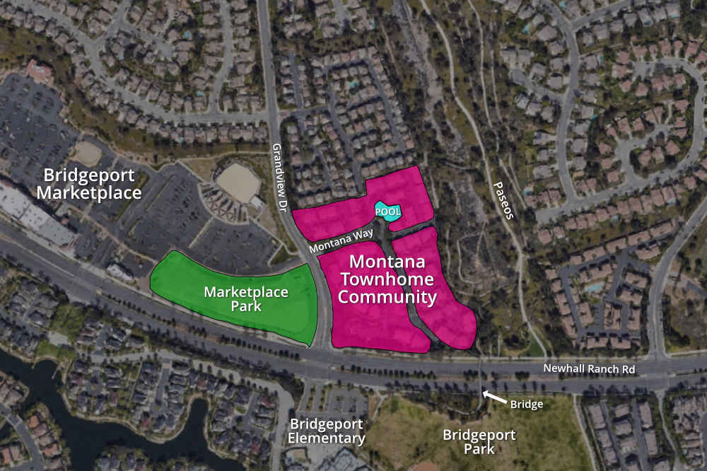 Montana Townhome Map