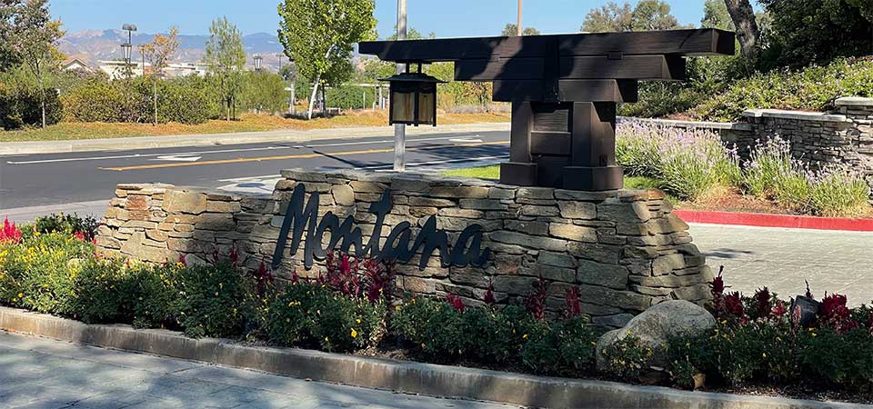 Montana Townhomes Signage