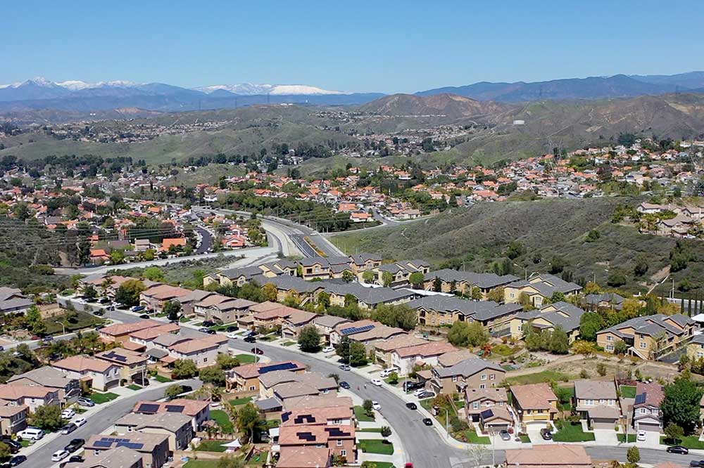 North View of Plum Canyon Community