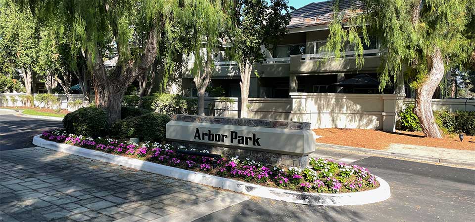Sign at Entrance to Arbor Park Community