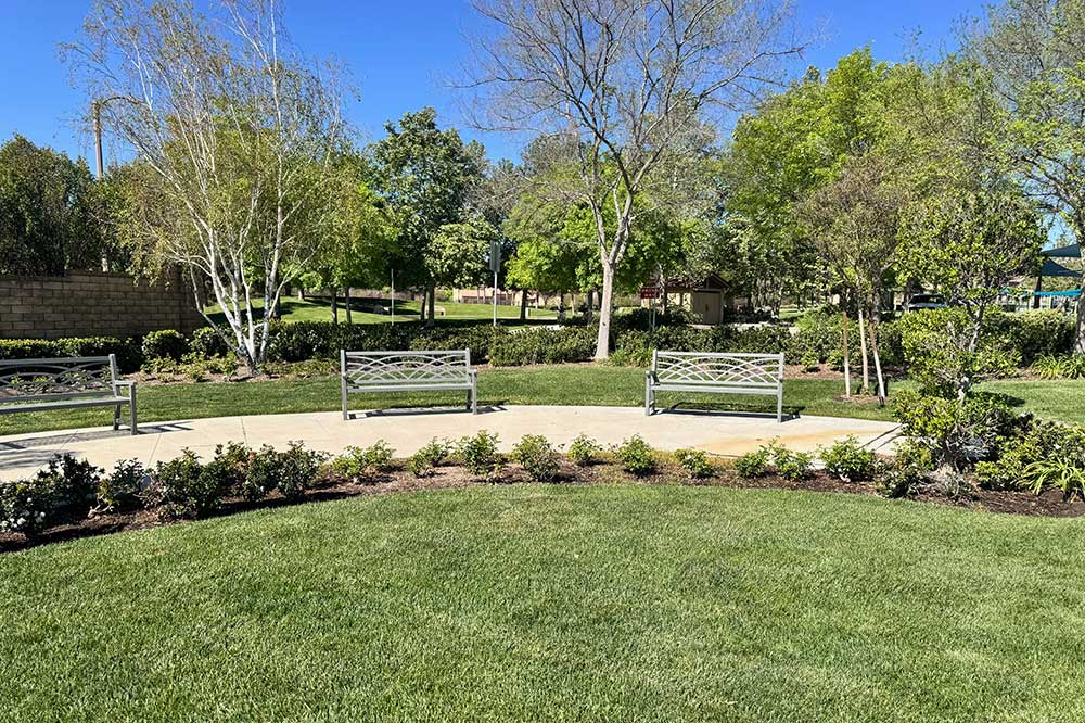 Small Park in Artisian Village of West Creek of Valencia CA