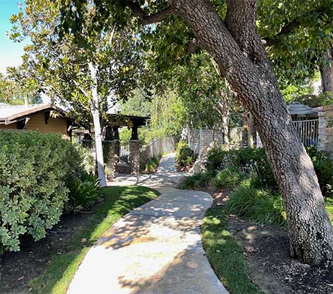 Walkway to Montana HOA Pool Area