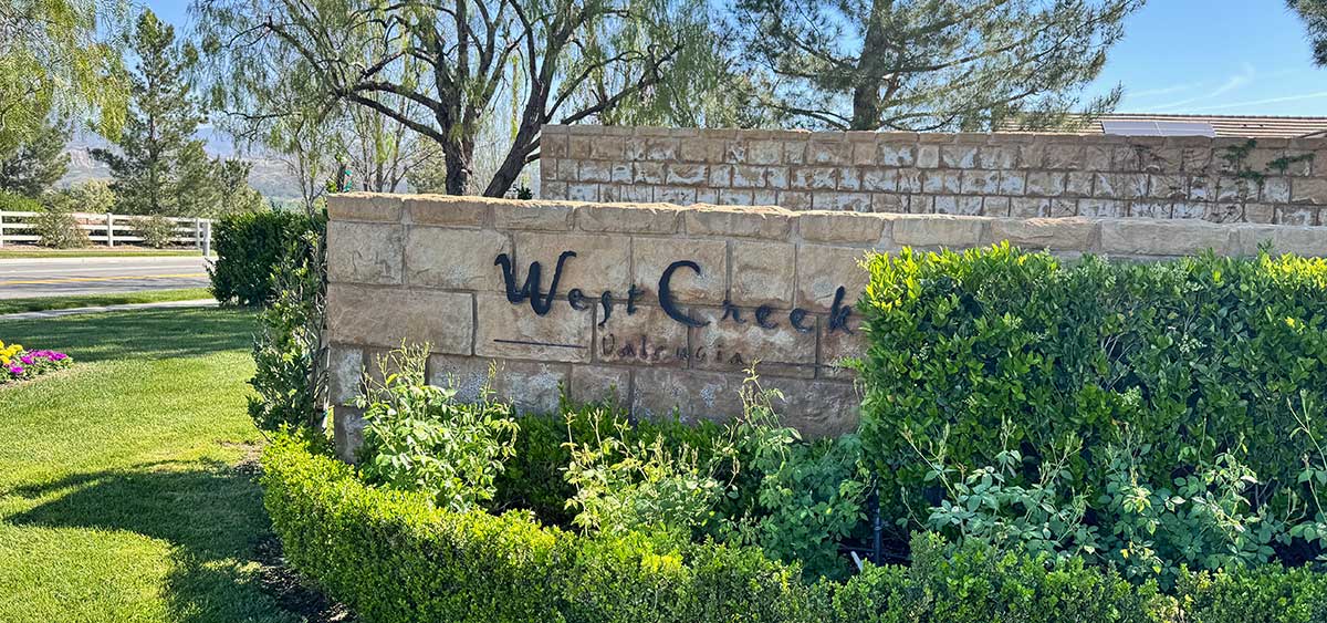 West Creek Community Signage