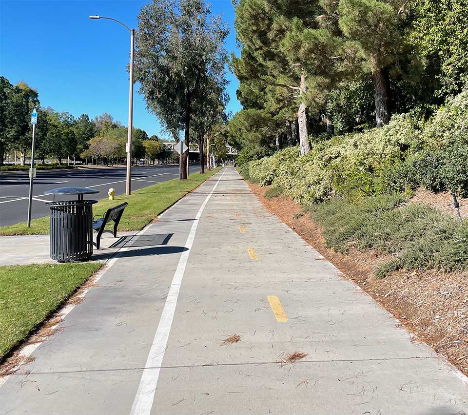 Trail on Newhall Ranch Road