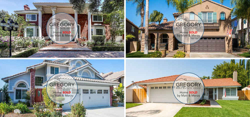 4 Homes Sold By Matt and Meray Gregory