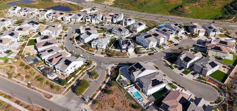 Aerial View of Portion of Skylar Neighborhood in 2026