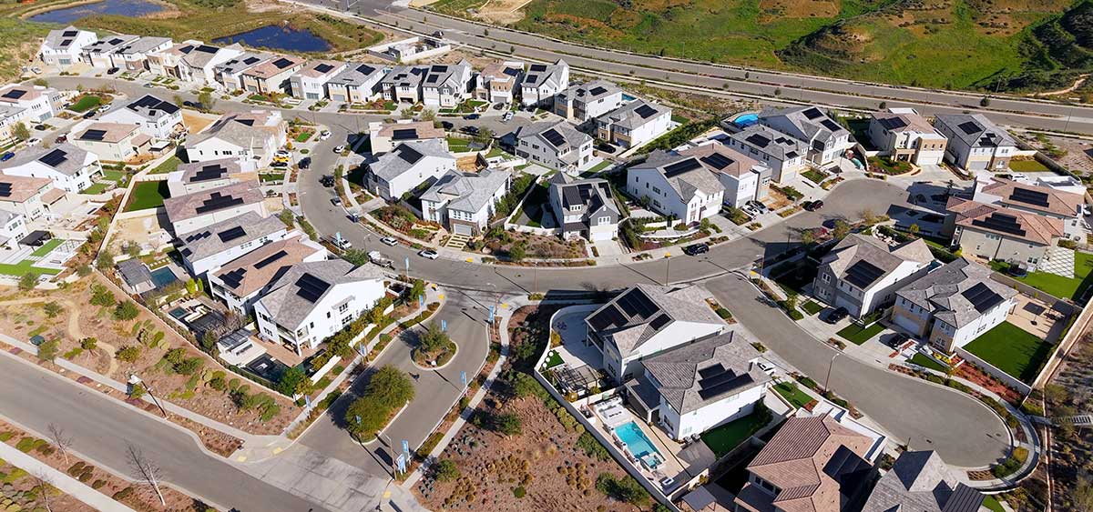 Aerial View of Portion of Skylar Neighborhood in 2026