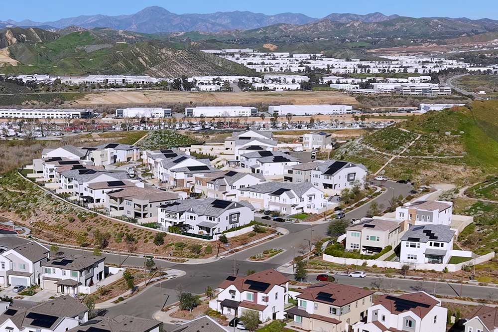 View of the Smaller Portion of Skylar Neighborhood in FivePoint Valencia