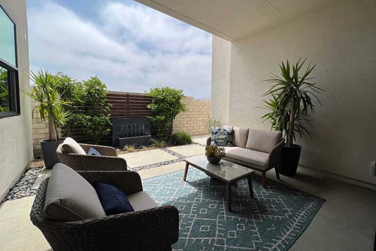 Covered Patio in Rowen Single Story Home