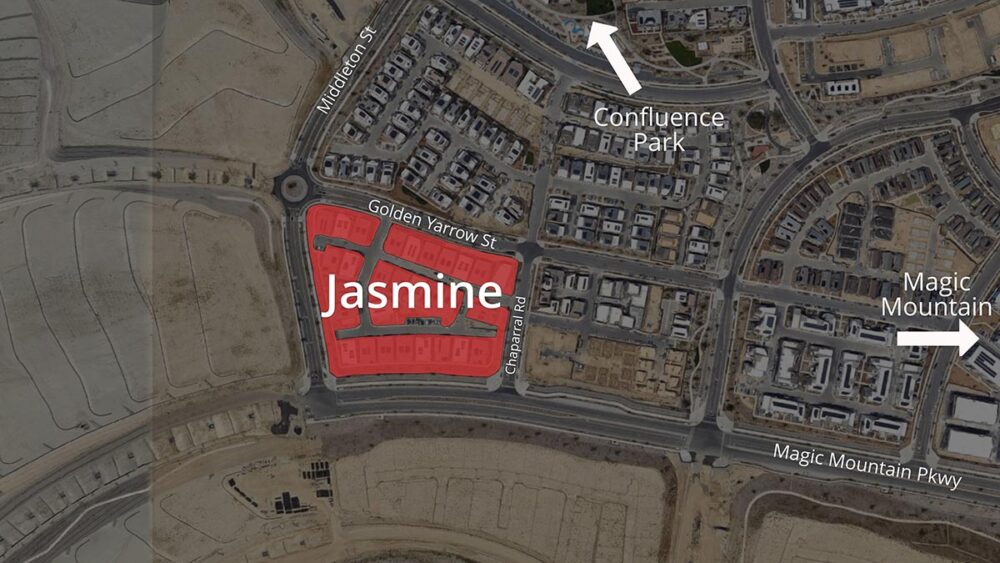 Map of Jasmine Neighborhood
