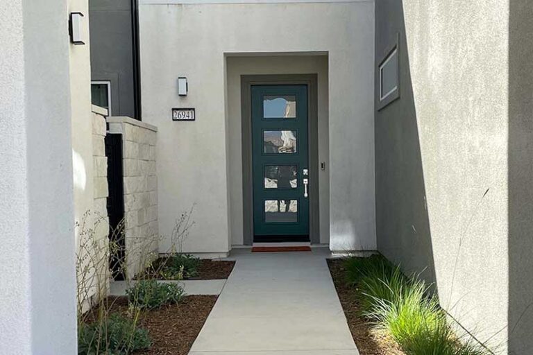 Entry Door to Cassia Home