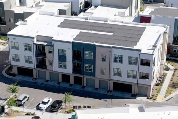Front of Lamplight Condo Building
