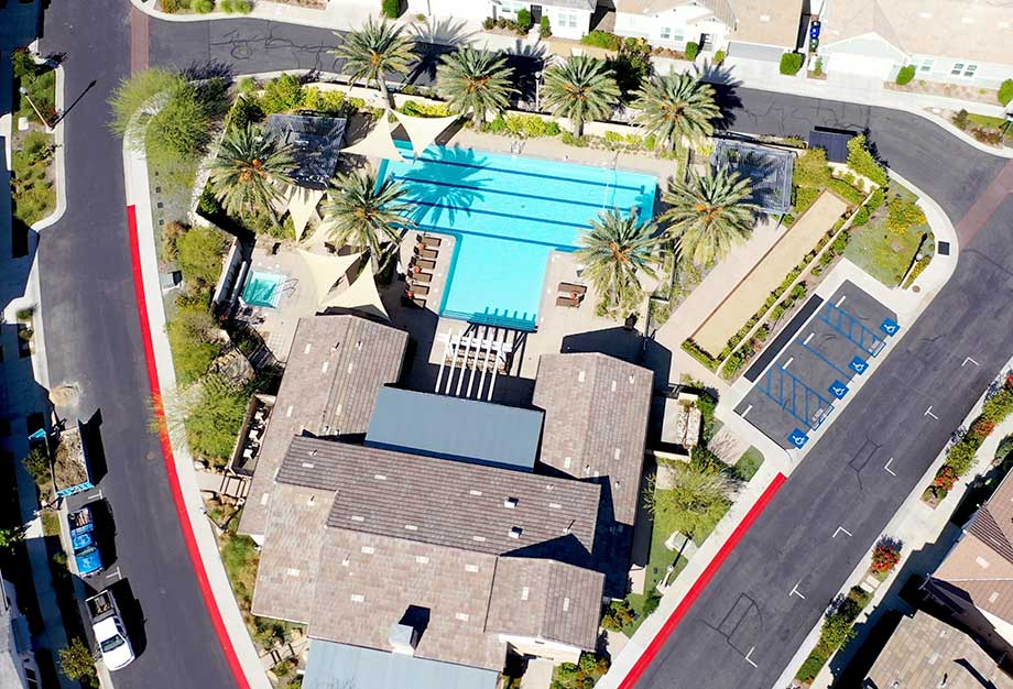 Aerial Shot of Verano Pool and Recreation Area