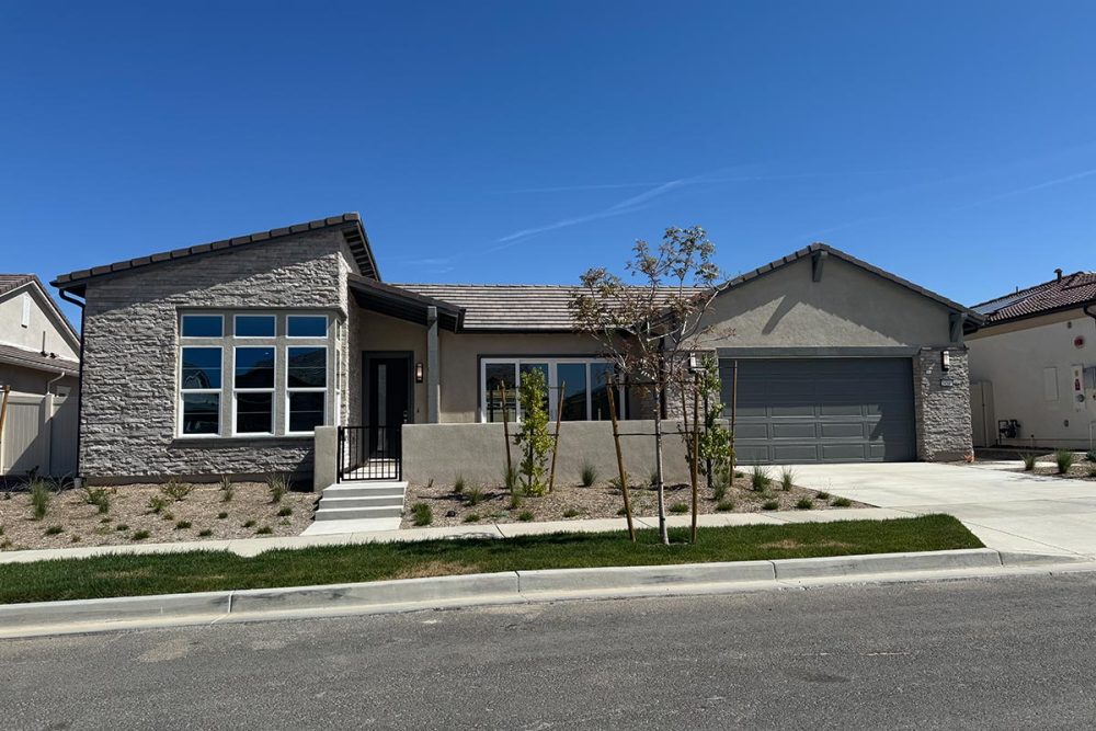 Model Home One in Paseo 55 Plus Neighborhood of Tesoro Highlands