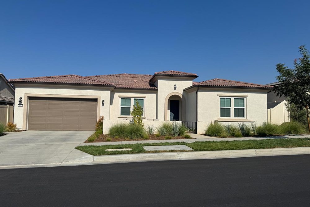 Model Home Two in Paseo 55 Plus Neighborhood of Tesoro Highlands