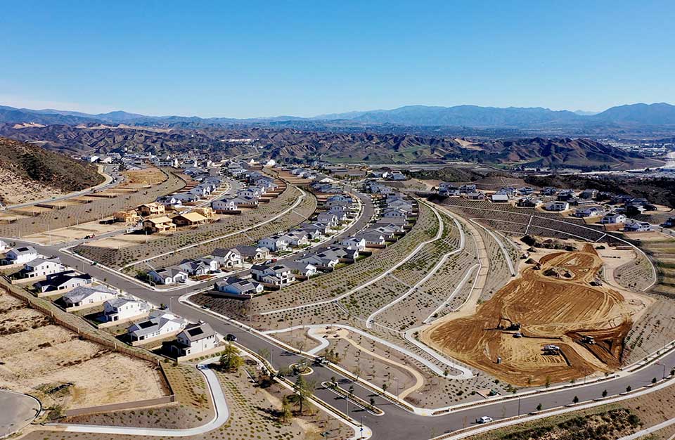 Aerial View of Williams Ranch in Early 2024