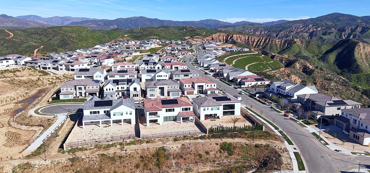 2026 Aerial View of Alta Monte and Bella Terra in Tesoro Highlands