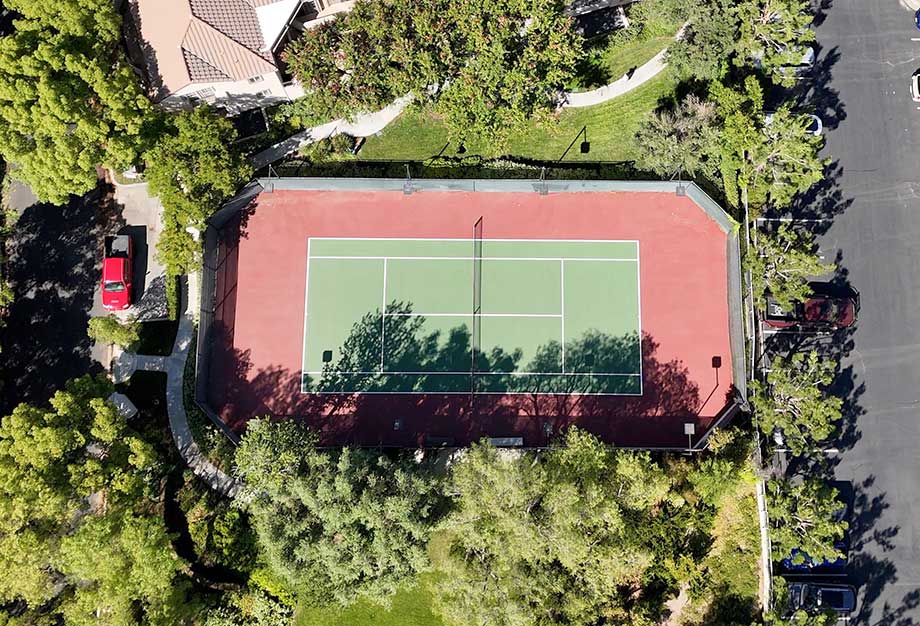 HOA Tennis Courts at Siena Villas