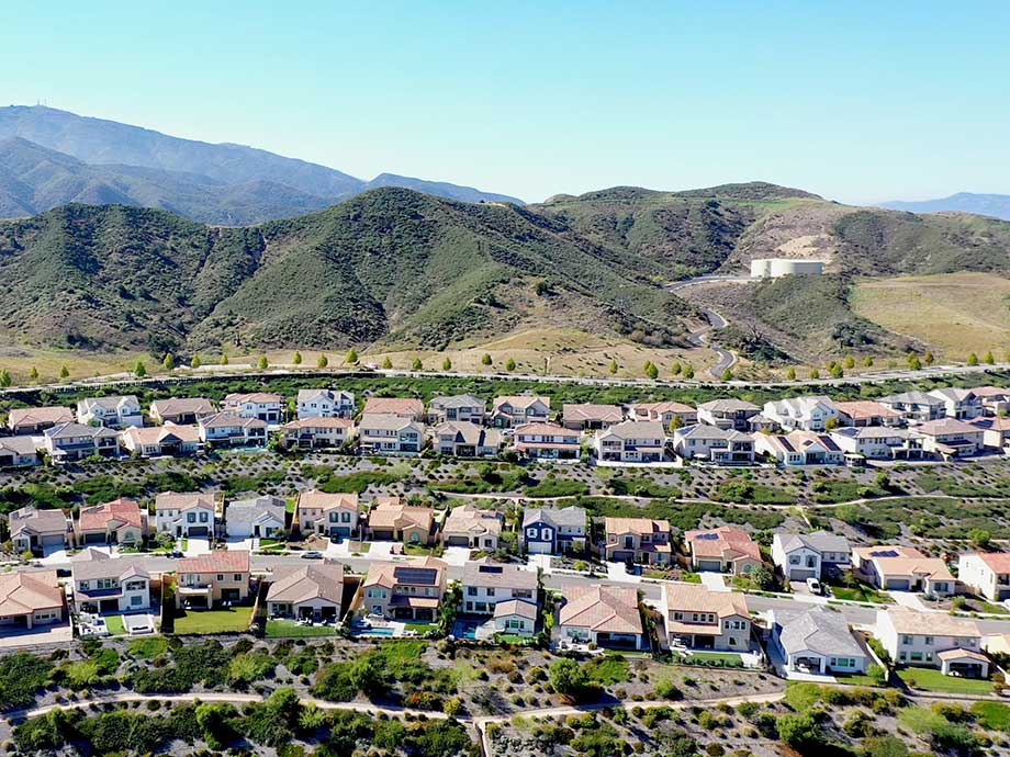 Hillside Homes in Aliento Community