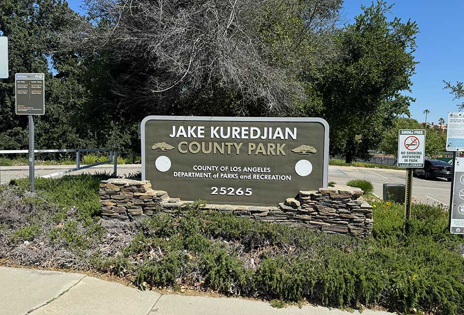 Jake Kuredjian Park Signage
