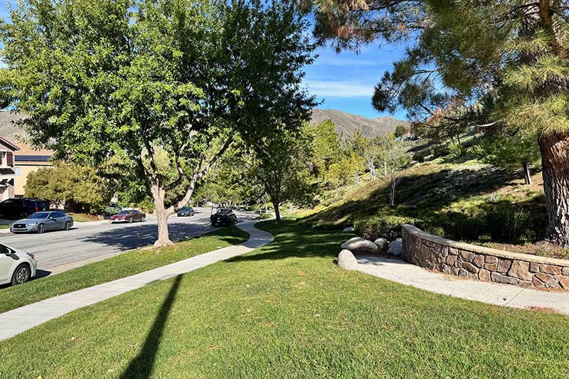 Lush Common Area in Sunset Heights Neighborhood