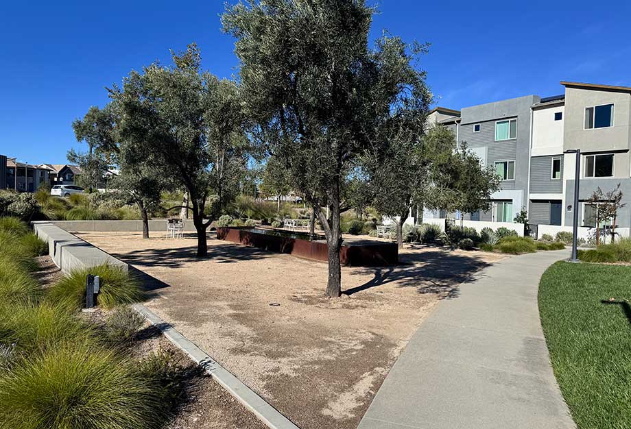 Peaceful Park Area in the FivePoint Valencia Community