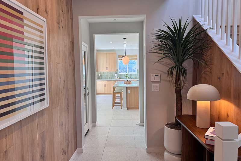 Entry Way in Pelona Hills Model 1A