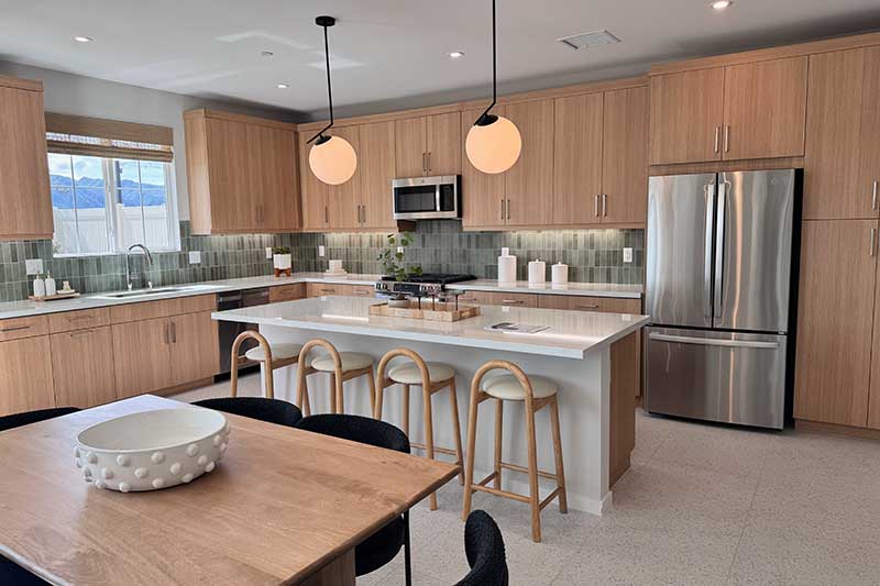 Kitchen in Pelona Hills Model 1A