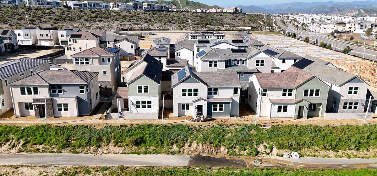 Nearly Finished Homes in Sunstone of Valencia CA
