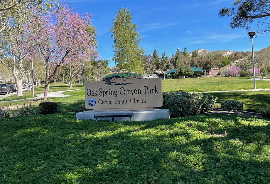 Oak Spring Park in Canyon Country CA