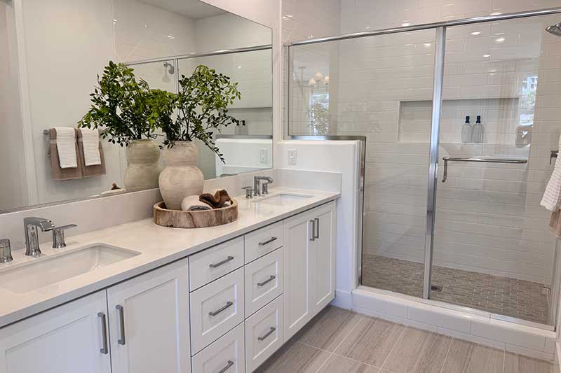 Primary Bathroom in the Sapphire Model Homes