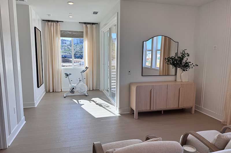 Primary Bedroom Retreat in the Sapphire Model Homes