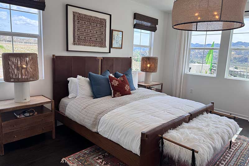 Primary Bedroom in Pelona Hills Model 2C