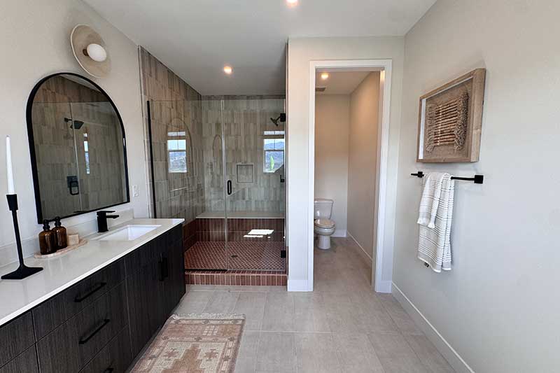 Primary Bathroom in Pelona Hills Model 3BR
