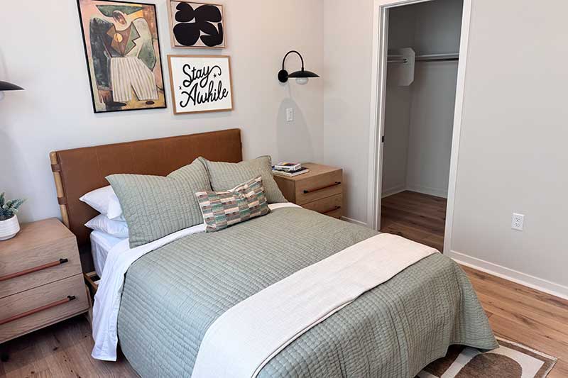 Secondary Bedroom in Pelona Hills Model Home