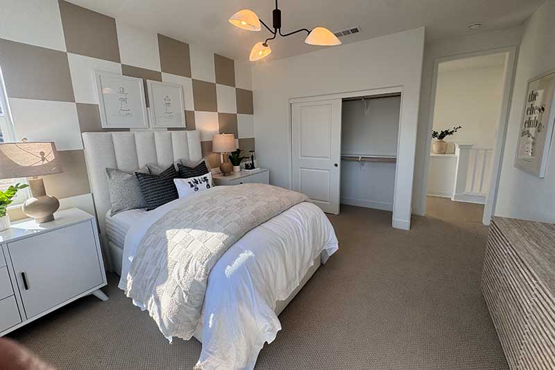 Secondary Bedroom in the Sapphire Model Homes