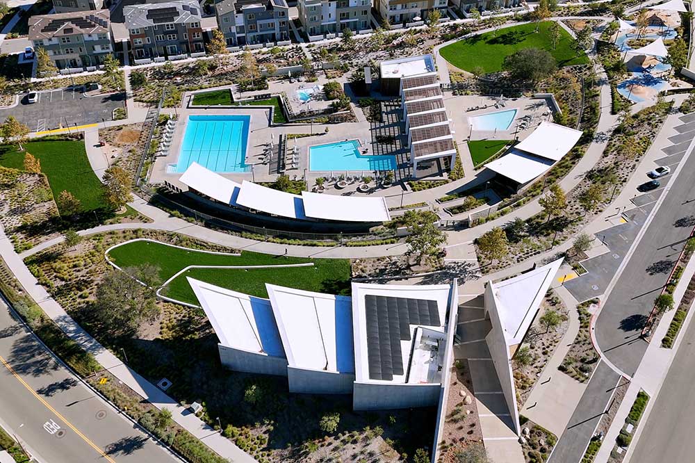 Birdseye View of Confluence Park