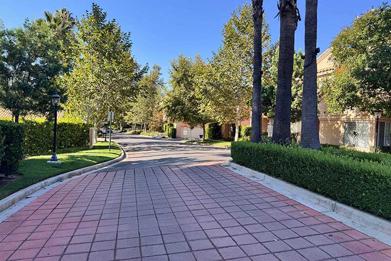 Entrance to Diamond Head Neighborhood in Stevenson Ranch CA