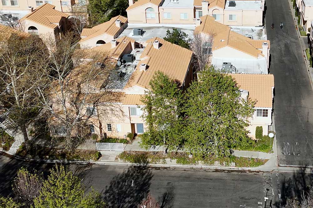 Overhead View of Diamond Head Condos in Stevenson Ranch