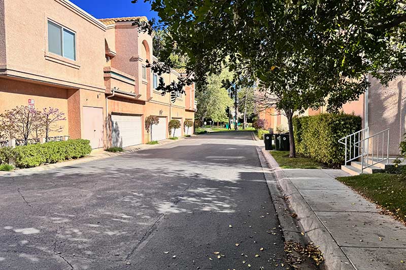 Street in the Diamond Head Neighborhood