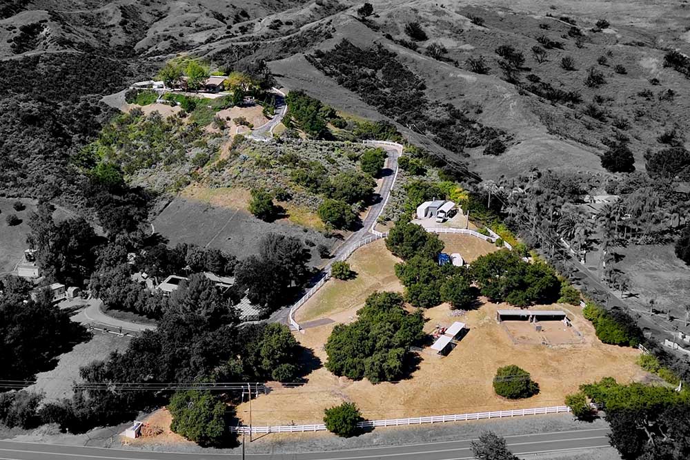 30602 Hasley Canyon Road Approximate Property Boundaries