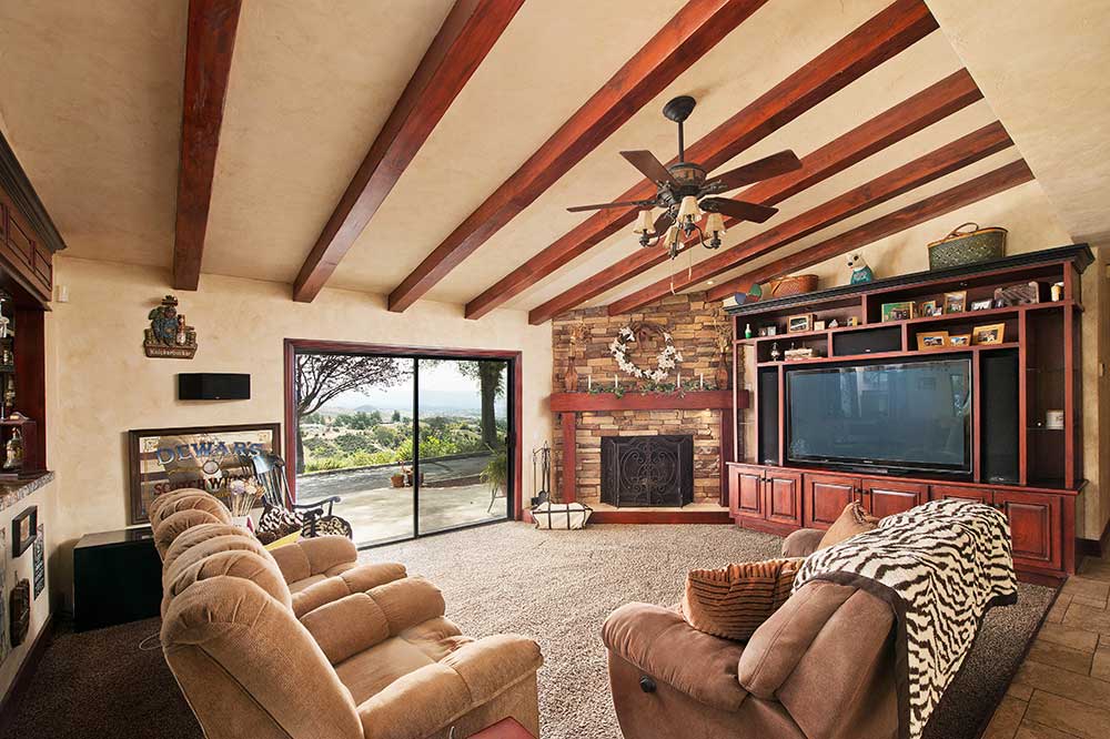 Living Room at 30602 Hasley Canyon Road