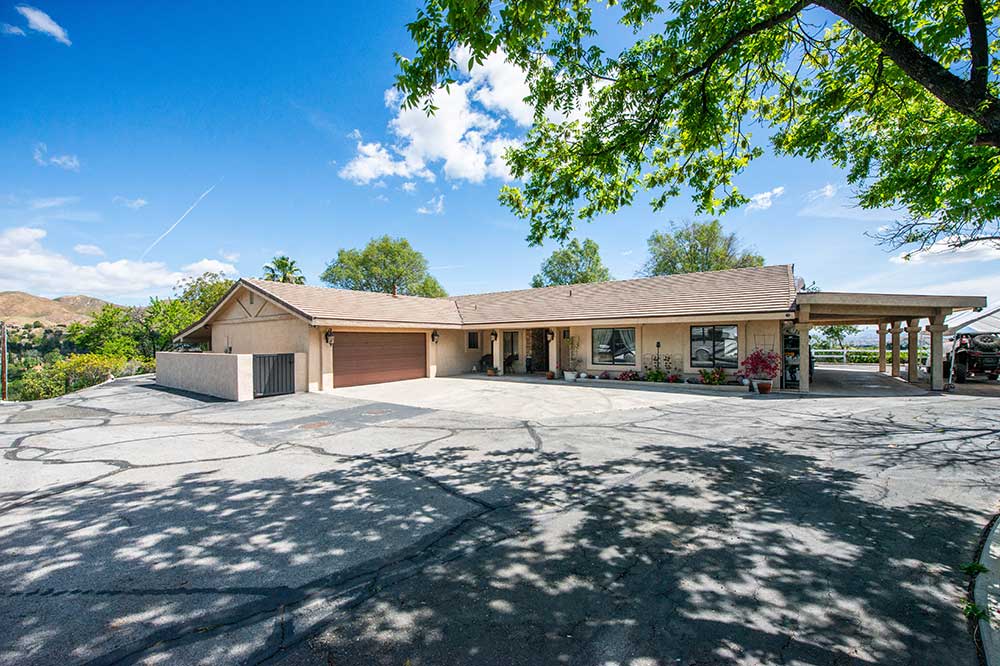 Exterior of Home at 30602 Hasley Canyon Road