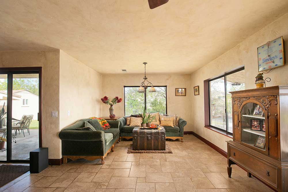 Family Room at 30602 Hasley Canyon Road