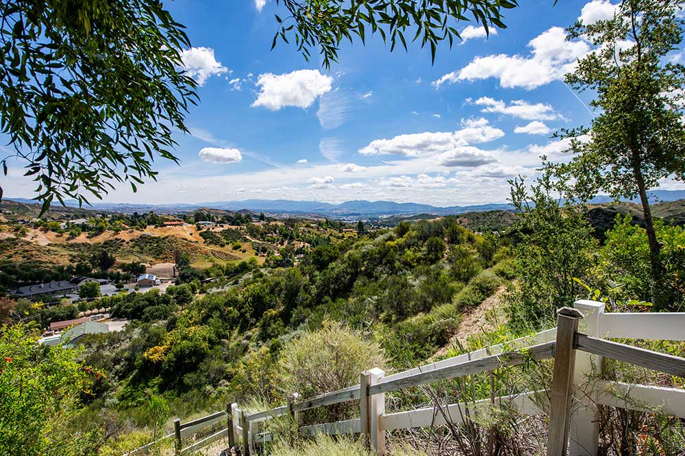Mountain View from 30602 Hasley Canyon Rd