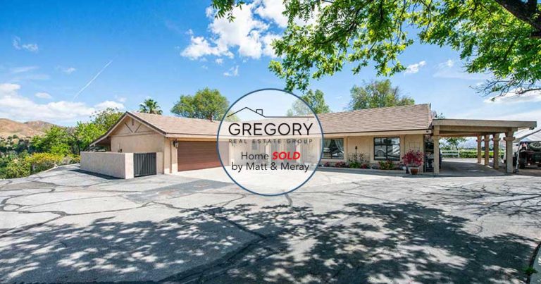 Ranch Home Sold at 30602 Hasley Canyon Road in Castaic CA