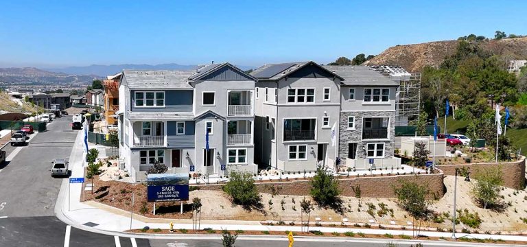 Model Homes Complete in Sage at Sand Canyon